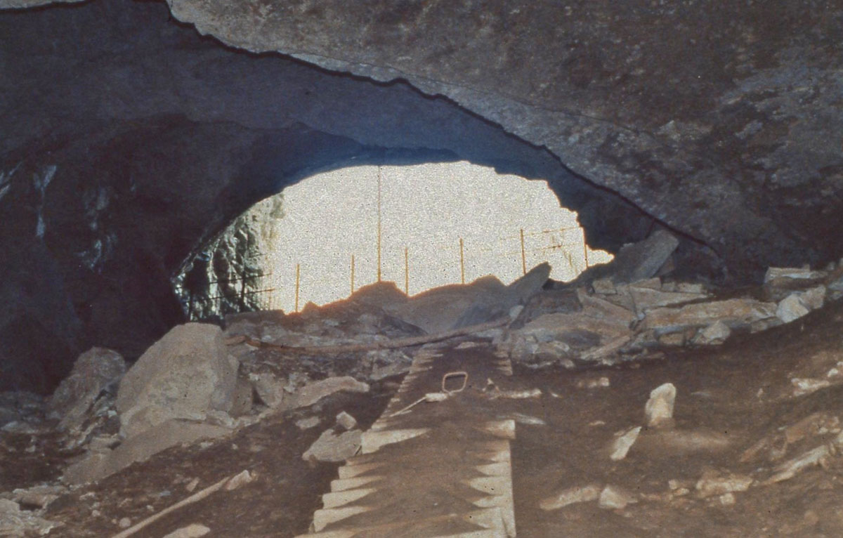 Hidden River Cave Entrance-1970s