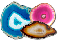 American Cave Museum Gift Shop-Assorted Agate Slices